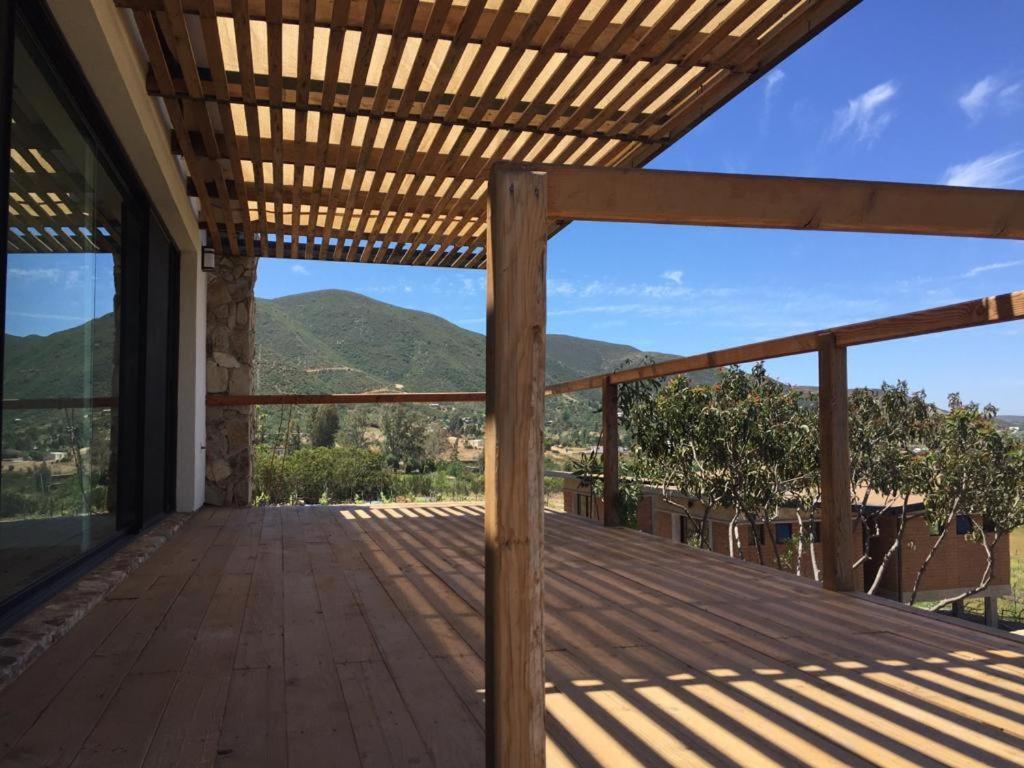 Chalet Nativo - Fabulous Terrace & Vineyard Valle de Guadalupe Kültér fotó